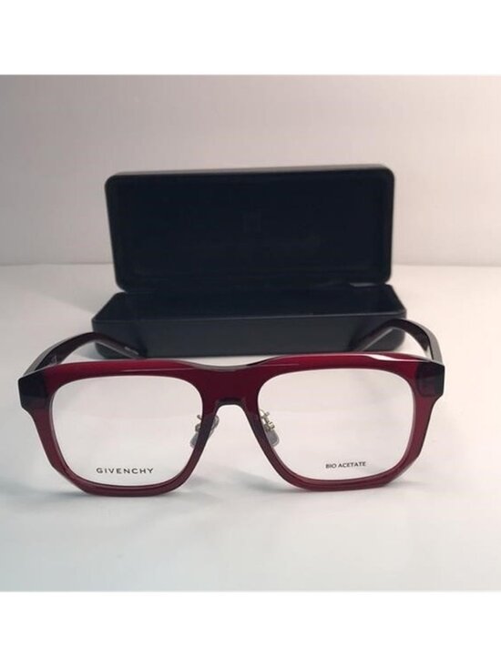 ? - New Authentic Givenchy GV50053I 069 BORDEAUX 54/16/145 unisex Eyewear Fra… main image 7